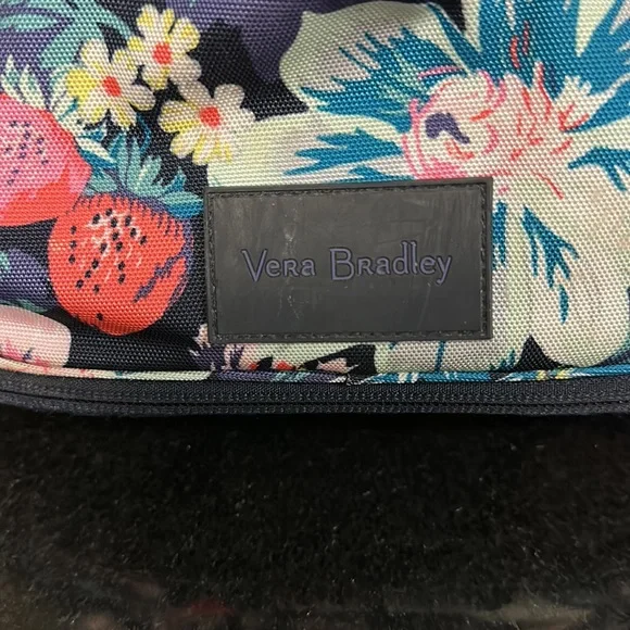 Vera Bradley Floral Backpack - Navy and Multicolor - Picture 2 of 16